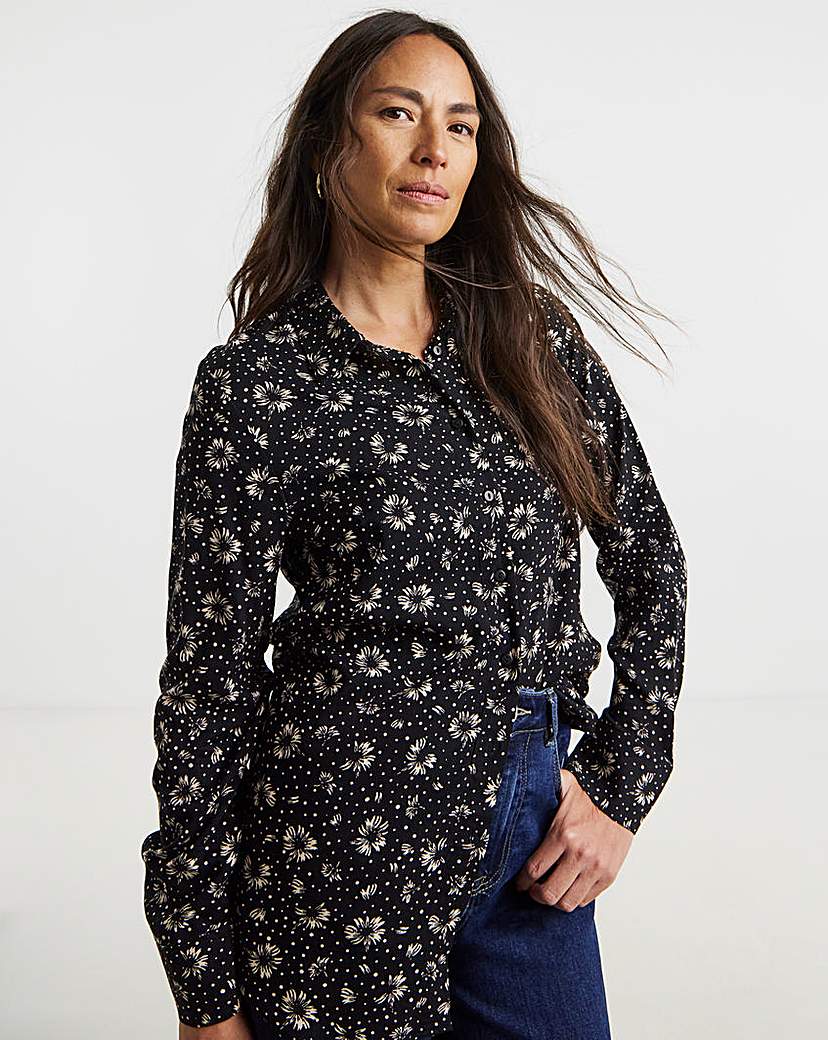 Dipped Back Shirt