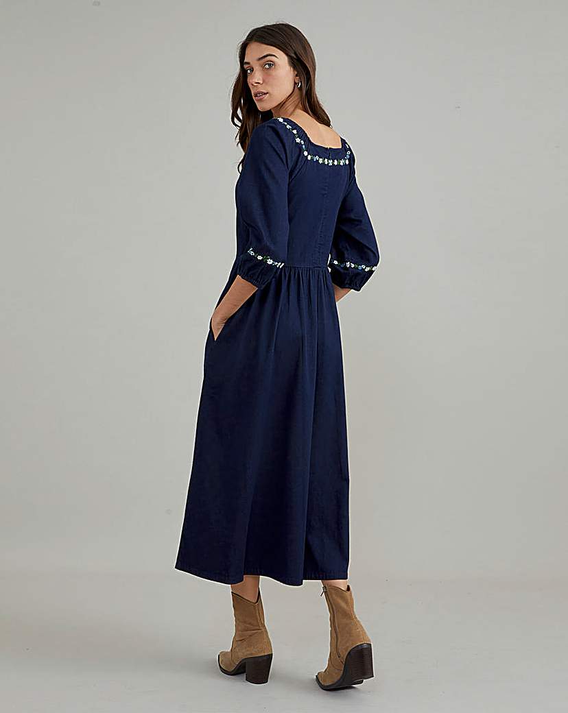 Nobody's Child Embroidered Dress