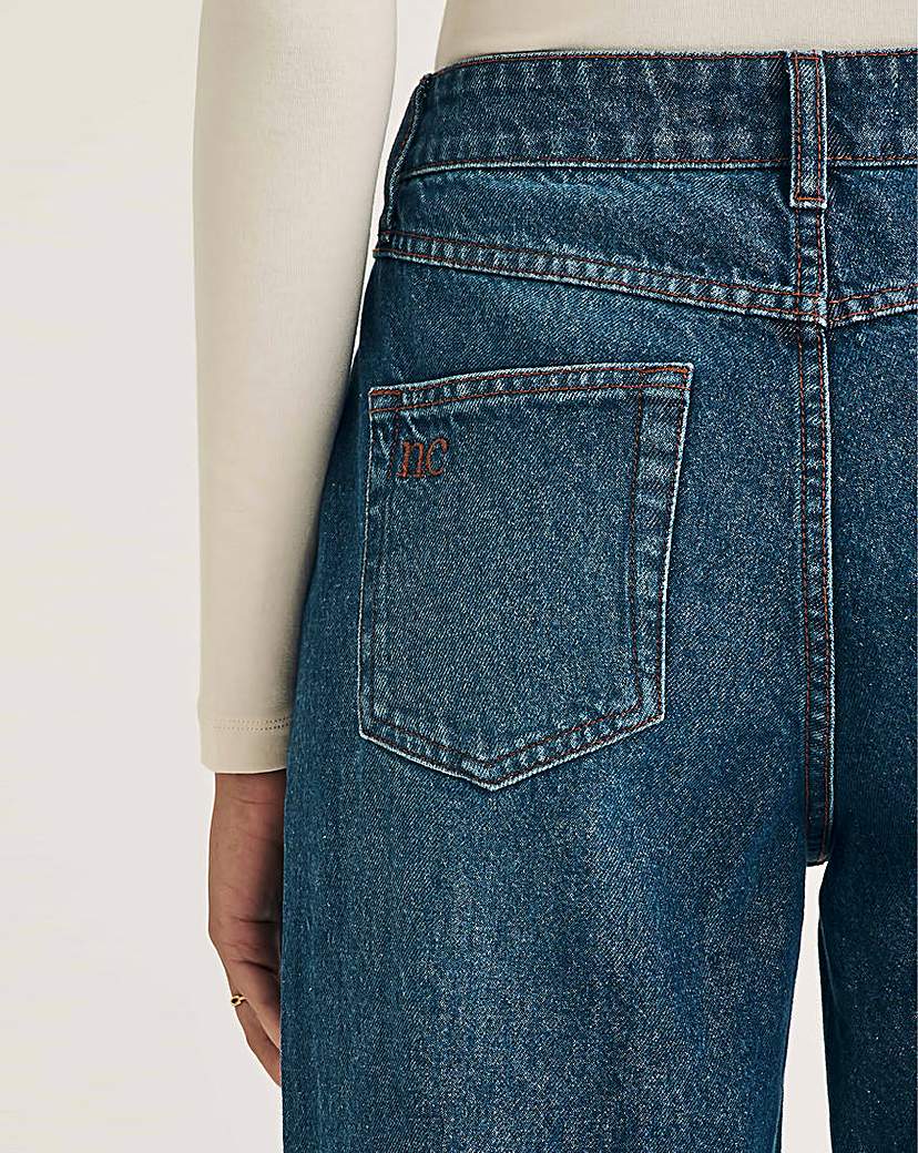 Nobody's Child Indigo Wide Leg Jean