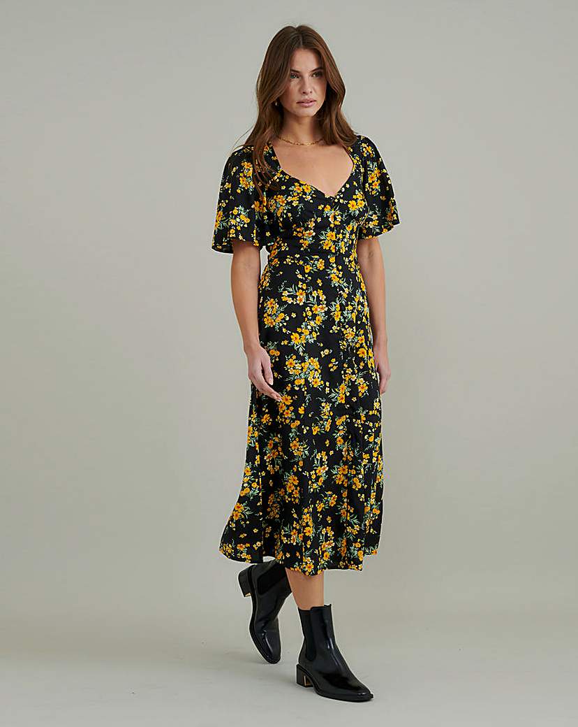 New In - Nobody's Child Midi Dress