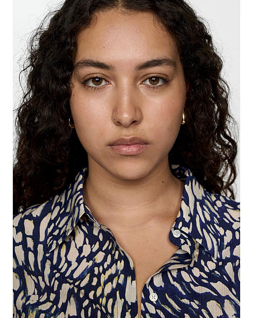 Mango Camila Abstract Shirt