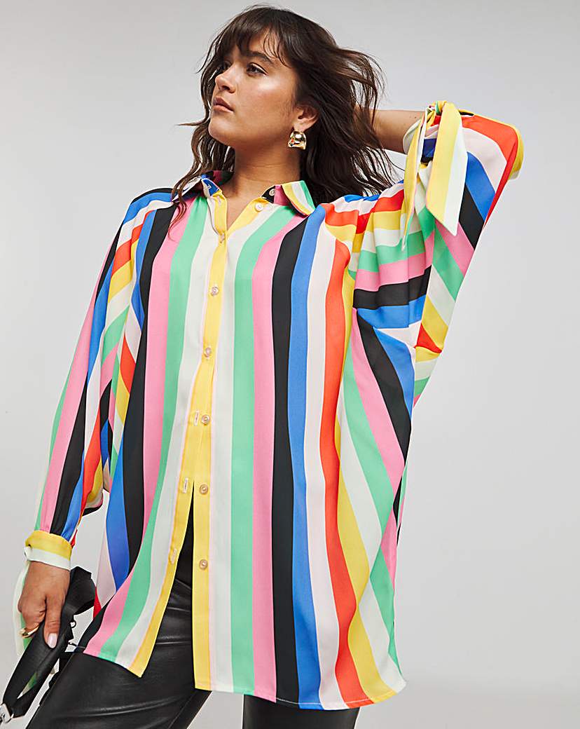 Twisted Wunder Stacey Stripe Shirt