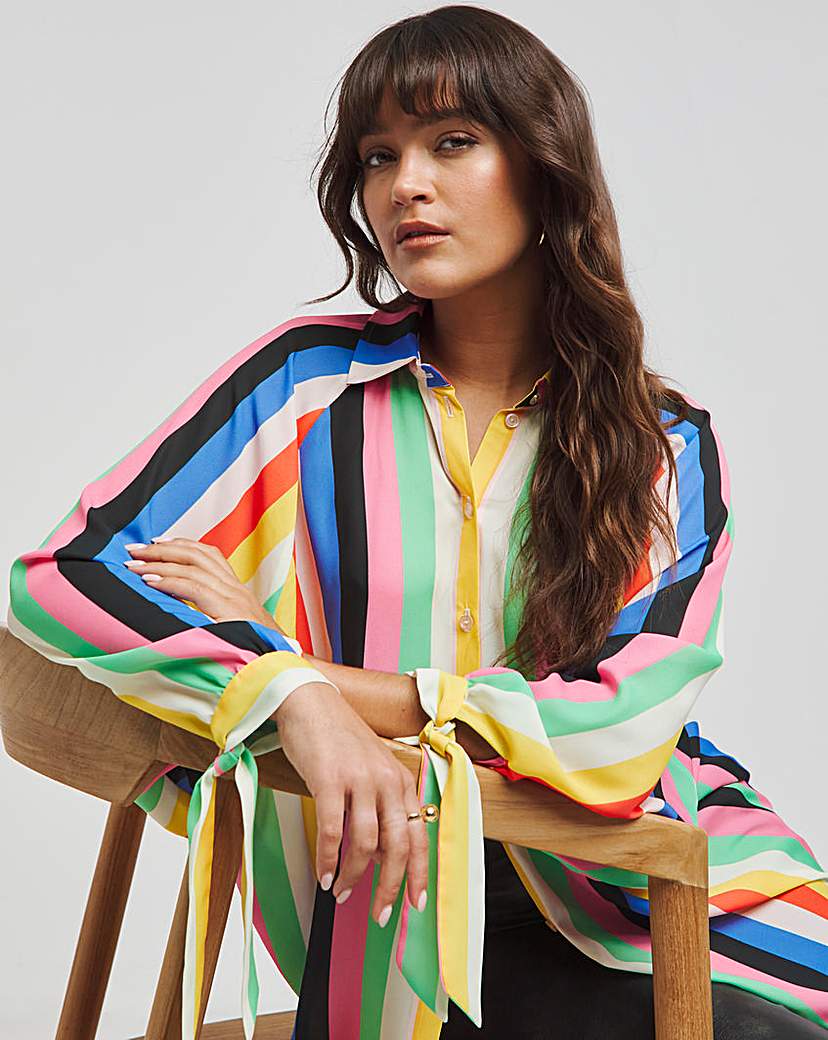 Twisted Wunder Stacey Stripe Shirt