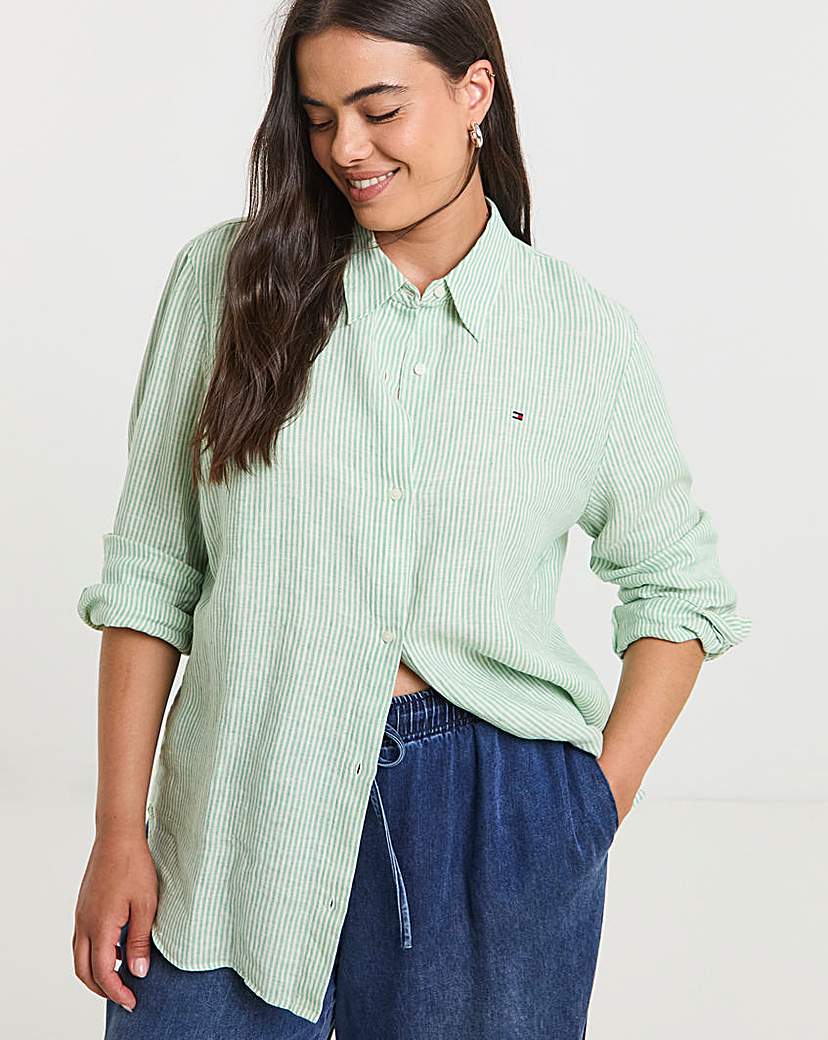 New In - Tommy Hilfiger Linen Relaxed Shirt