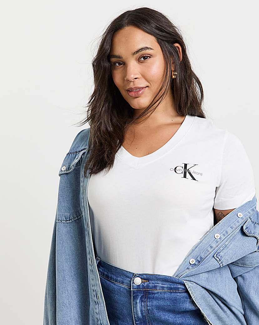 Calvin Klein Monologo V-neck Tee