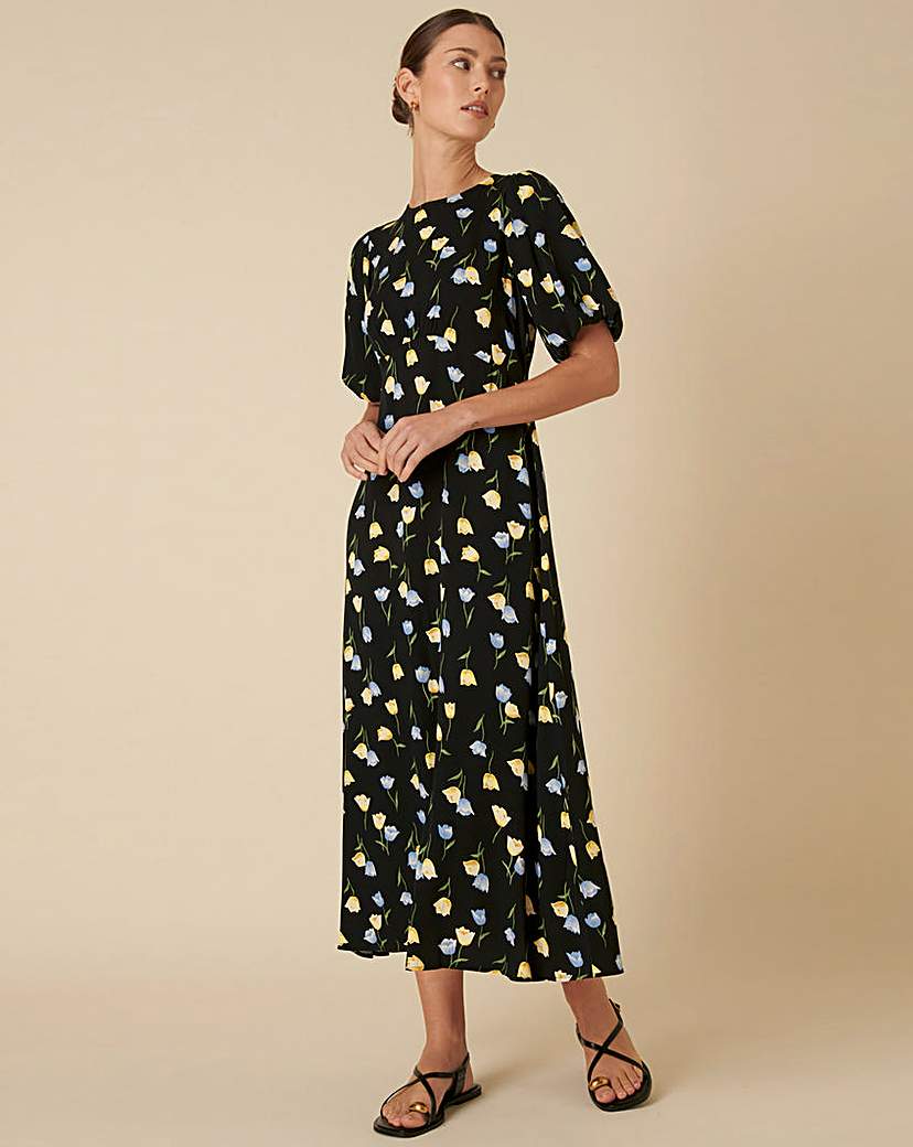 Nobody's Child Benita Midi Dress
