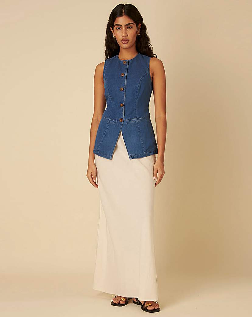 Nobody's Child Denim Waistcoat