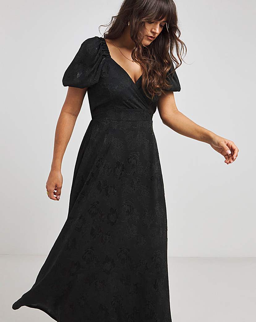 Flounce London Printed Maxi Dress