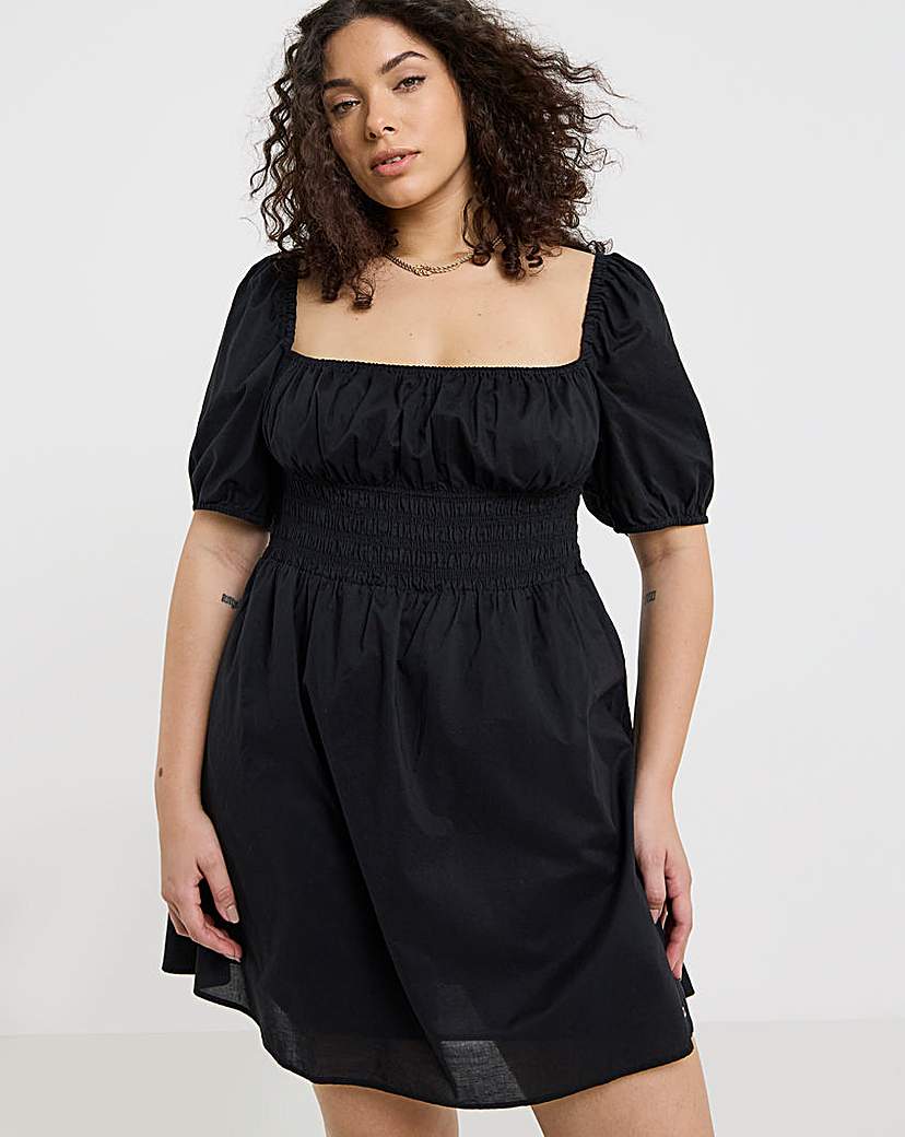 New In - Tommy Jeans Cotton Mini Dress