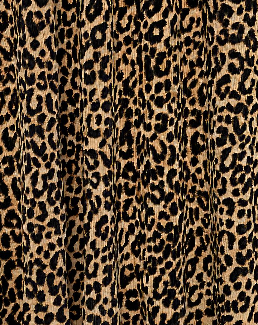 Mango Lin Leopard Midi Dress
