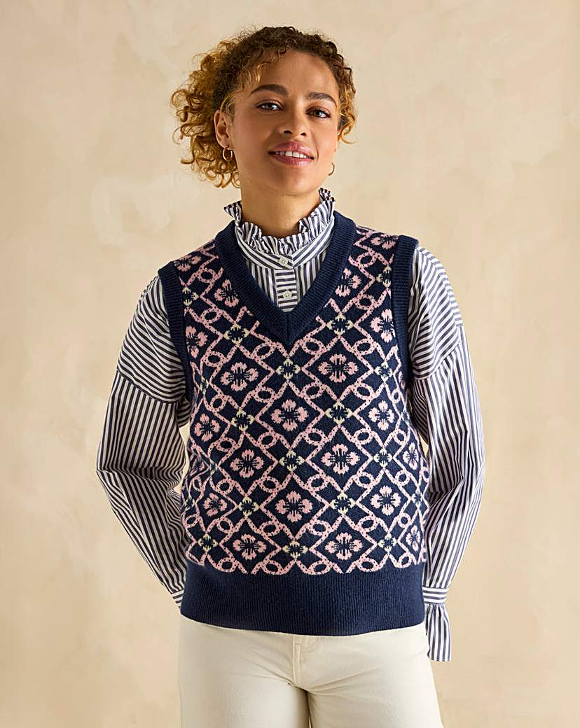 New In - Joules Meredith Knitted Vest