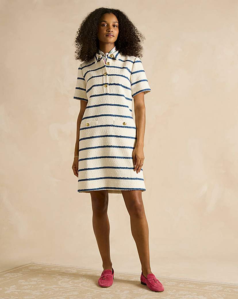 Joules Odette Boucle Dress