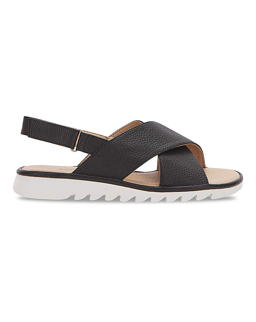 Cushion Walk Crossover Sandals E Fit