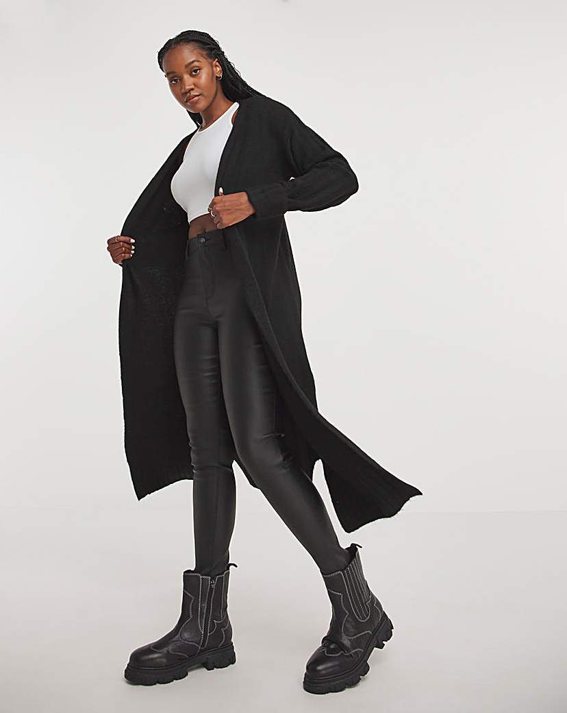 Black Maxi Cardigan