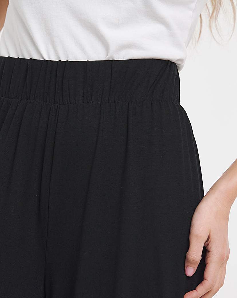 V/E Wide Leg Culottes