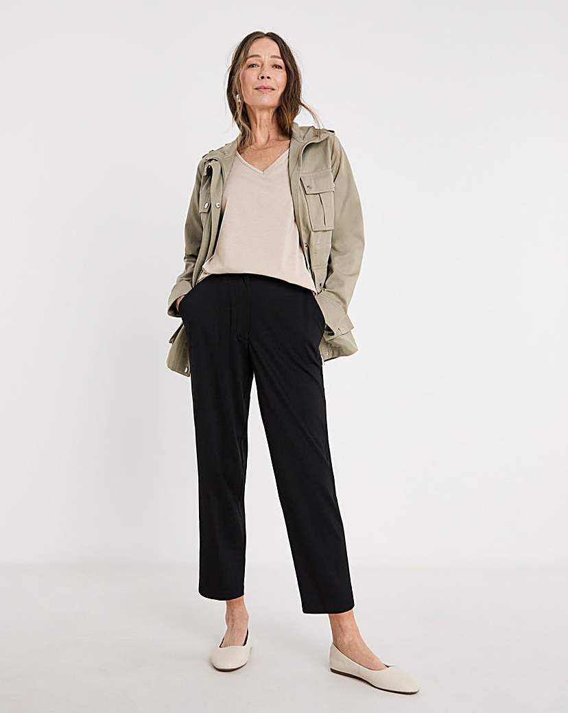 New In - Ponte Tapered Trousers