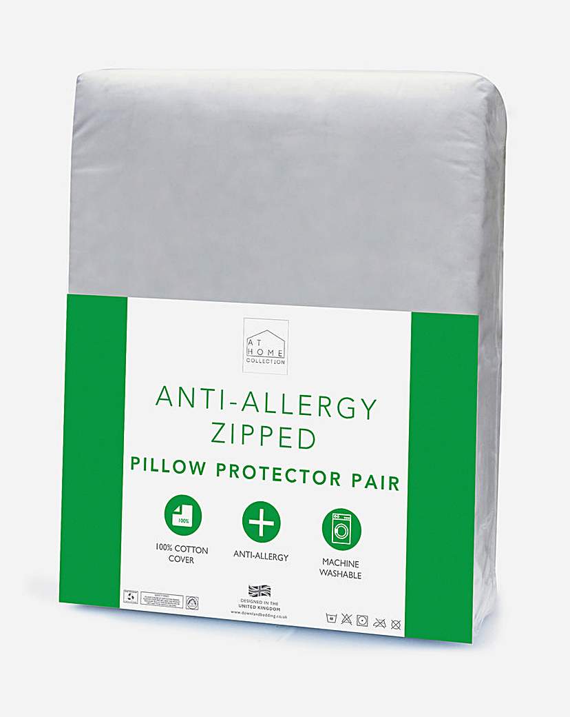 Anti-Allergy Zipped Pillow Protectors