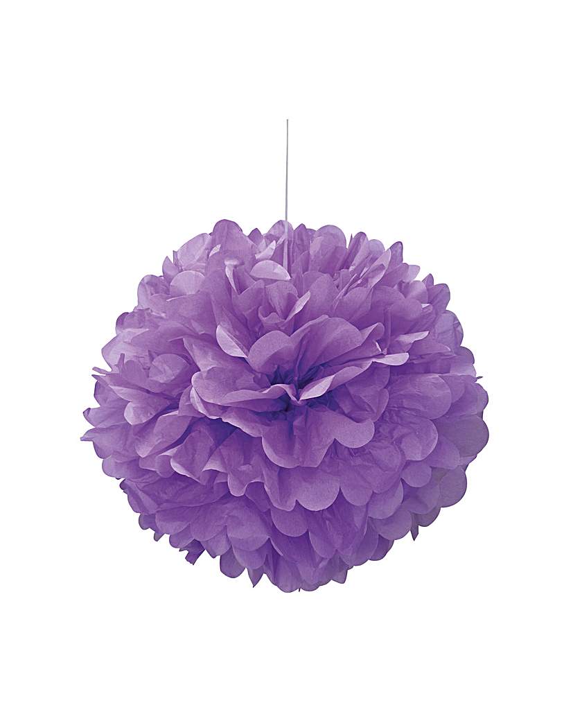 Paper Decorations Puff Balls 16 x 3"