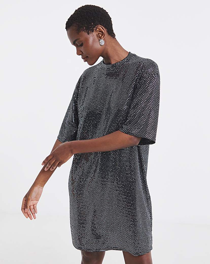 Sparkle T-shirt Dresss