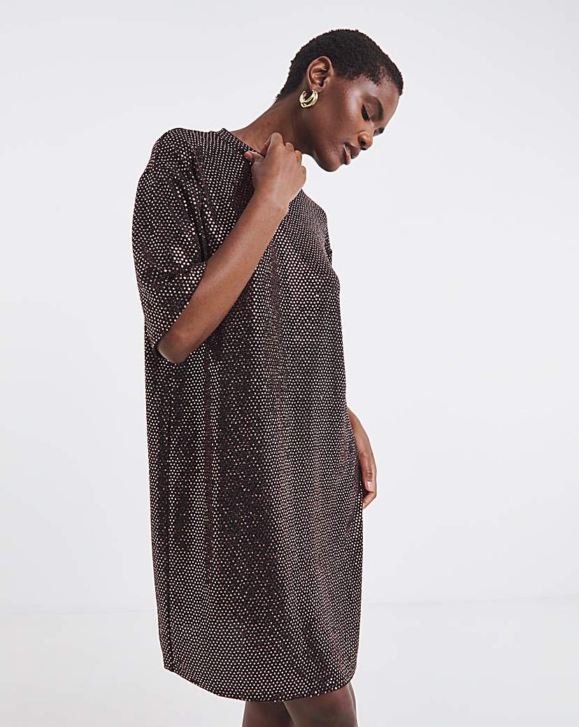 Sparkle T-shirt Dresss