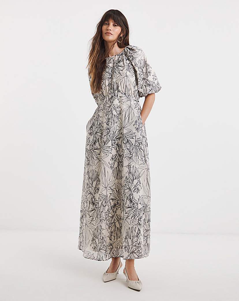 Bubble Sleeve Dress