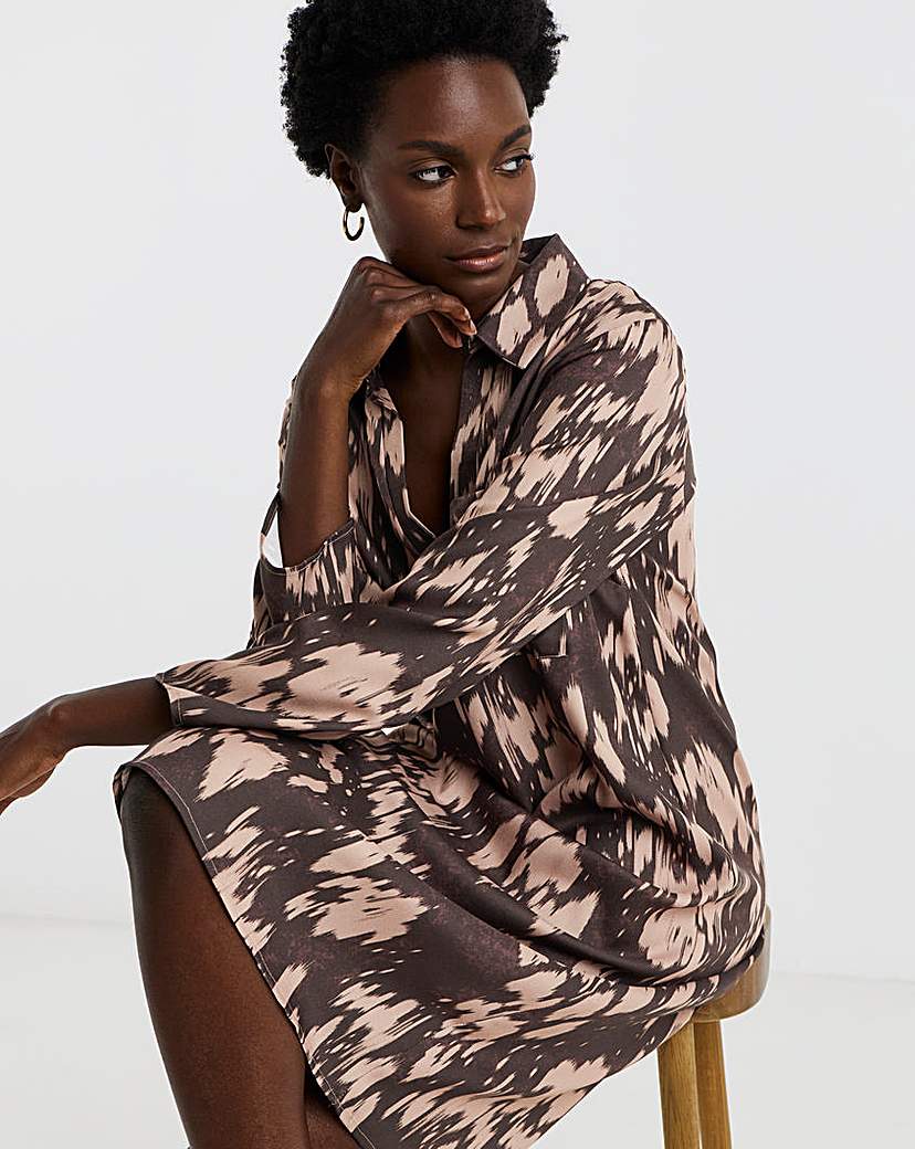 Collared Tunic Dress