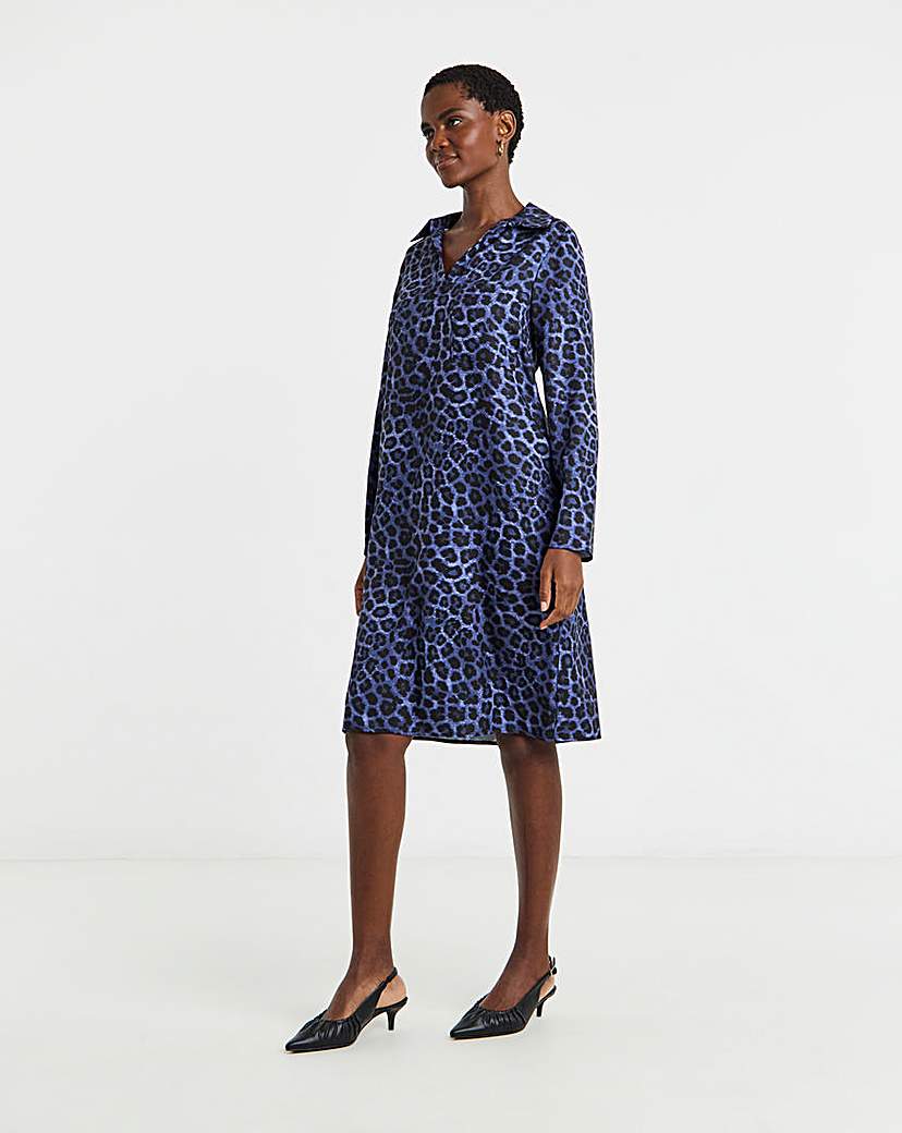 Collared Tunic Dress