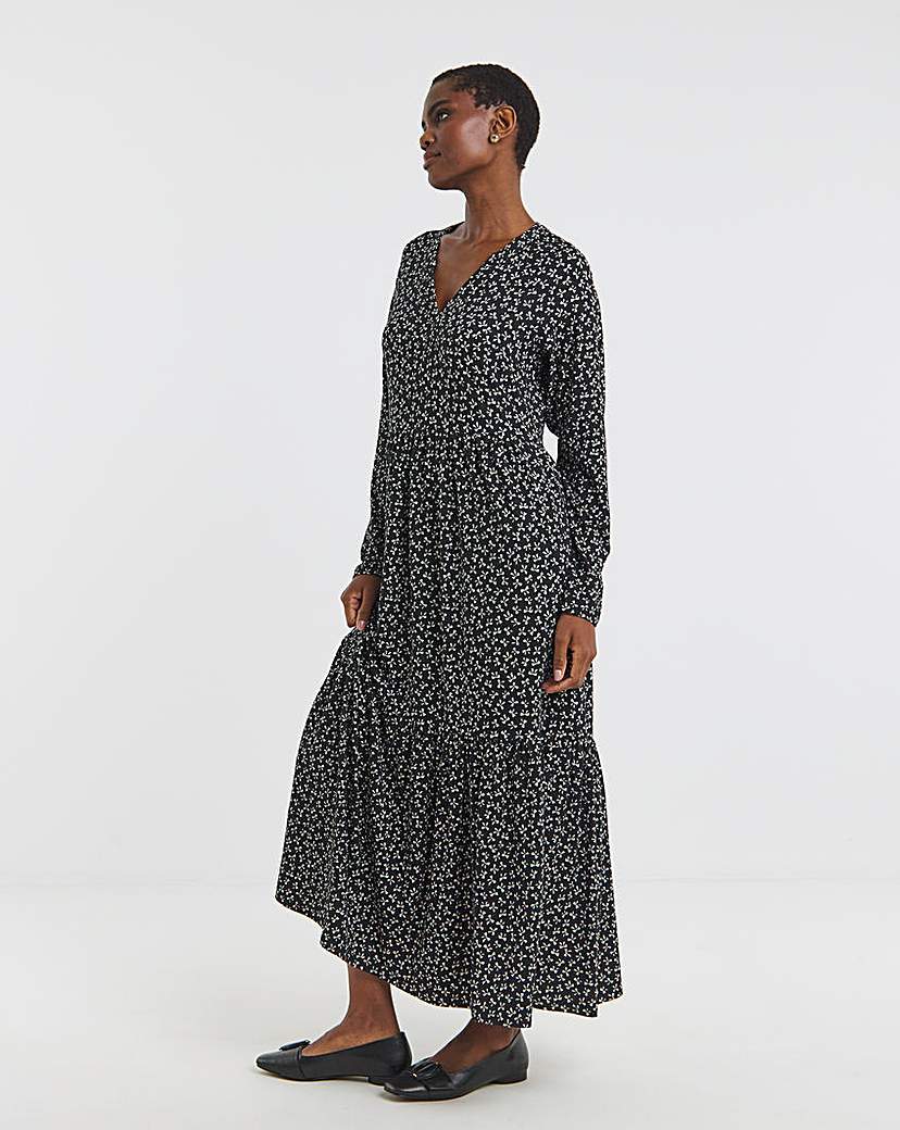 Soft Touch Notch Neck Dress