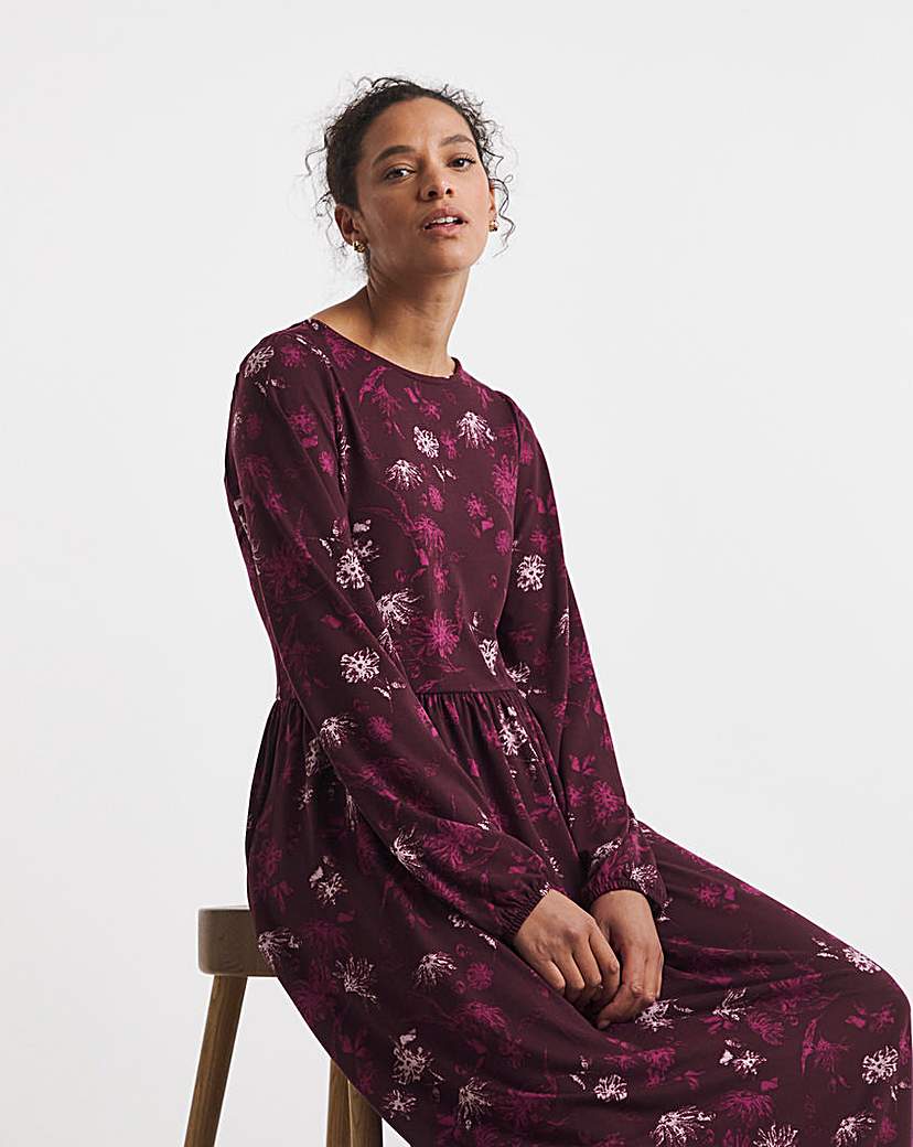 Soft Touch Printed Smock Dress