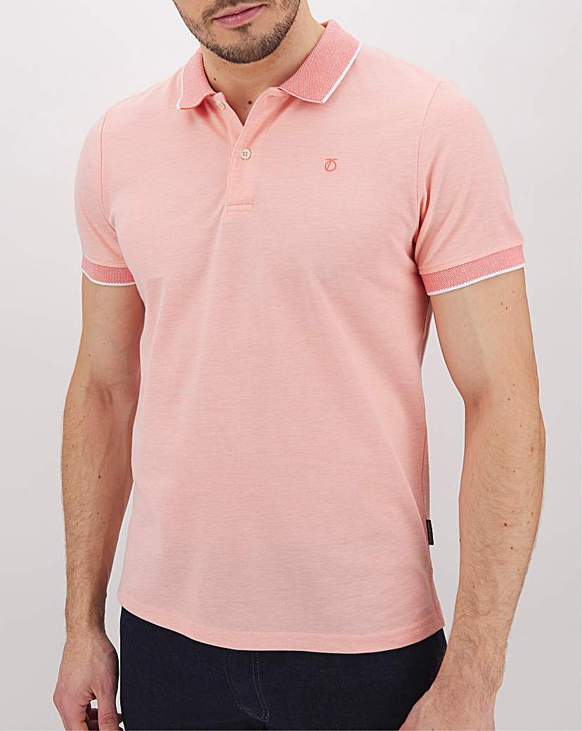 Image of Peter Werth Contrast Collar Polo