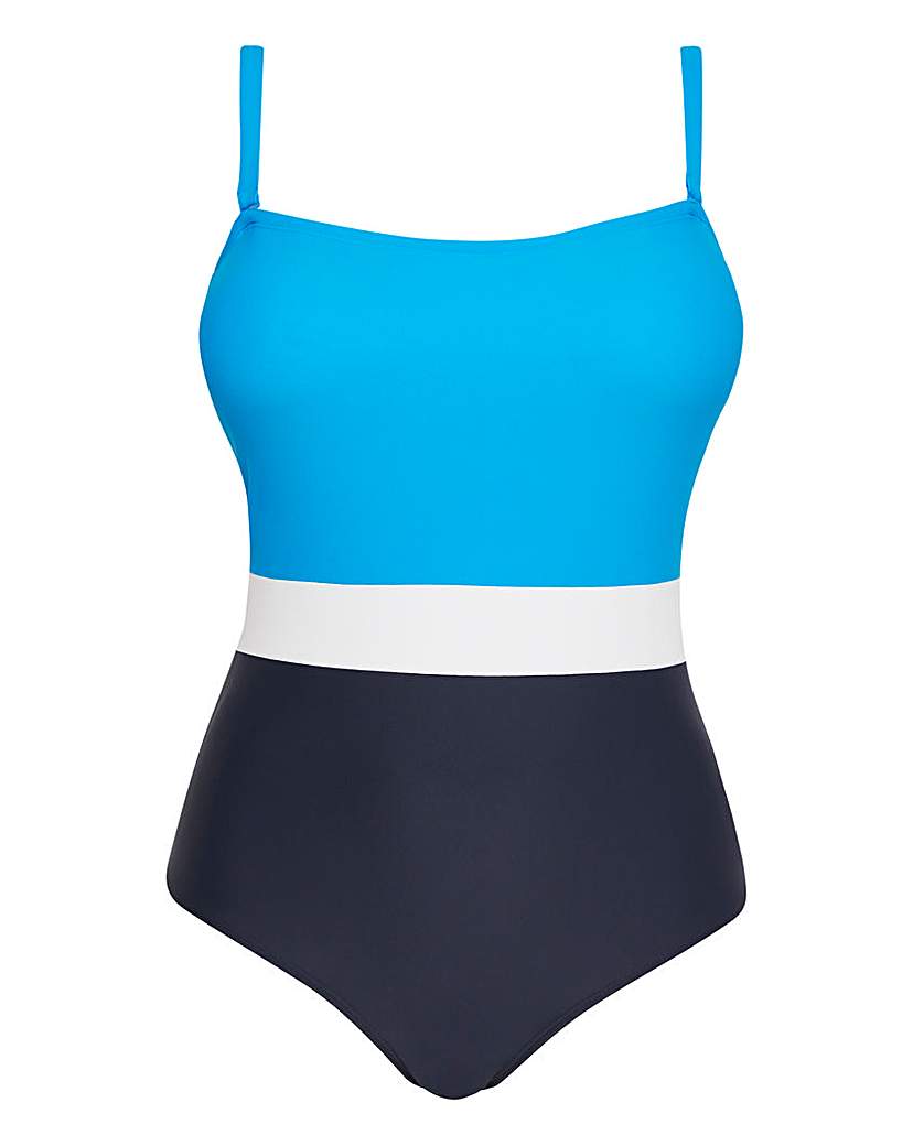 Non Wired Padded Bandeau Swimsuit