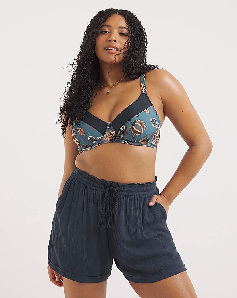 Paperbag Waist Beach Shorts