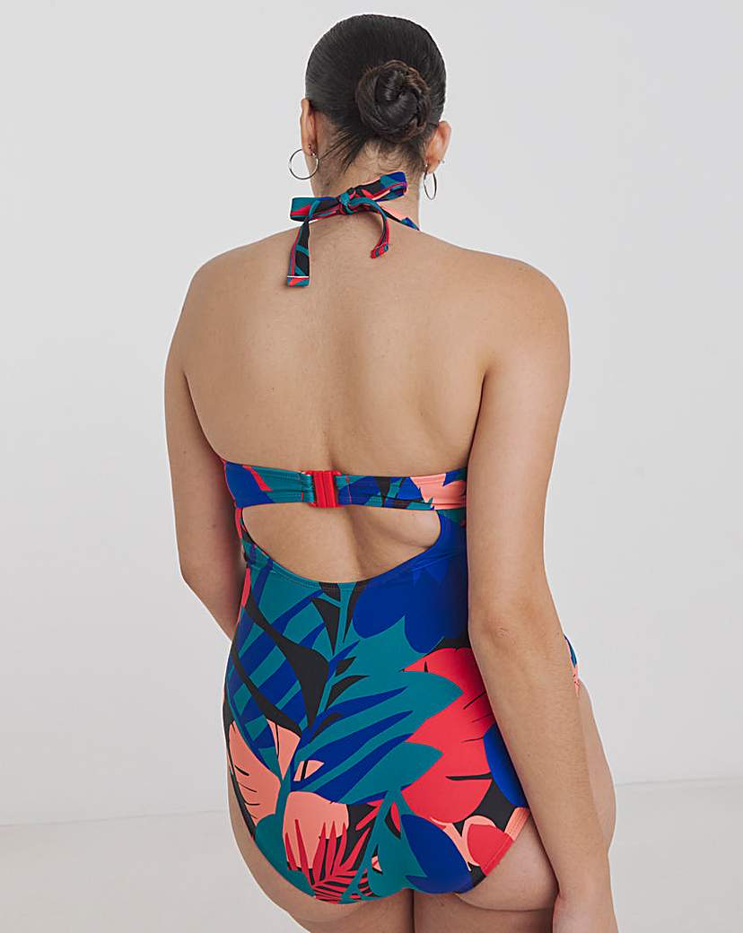 Padded Underwired Plunge Swimsuit