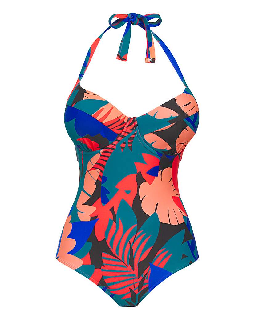 Padded Underwired Plunge Swimsuit