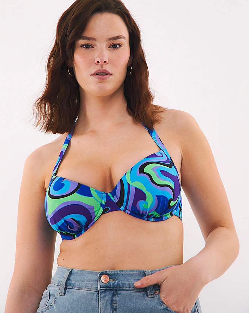 Mix And Match Plunge Bikini Top