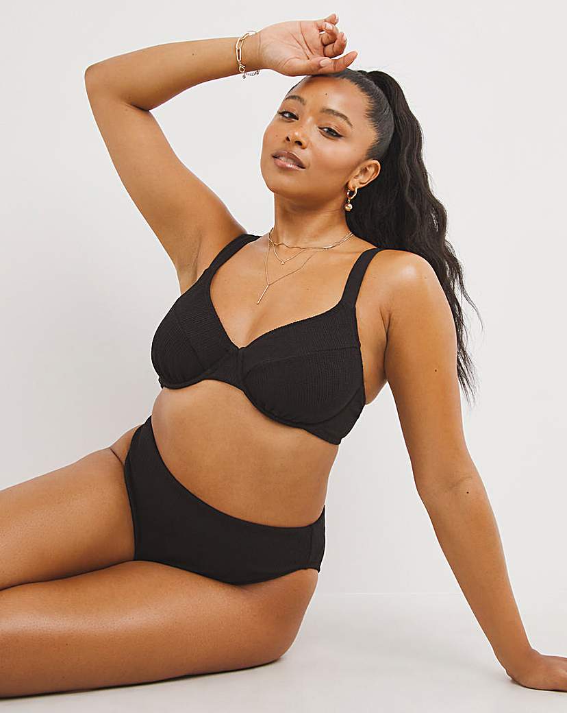 Mix And Match Crinkle Bikini Top