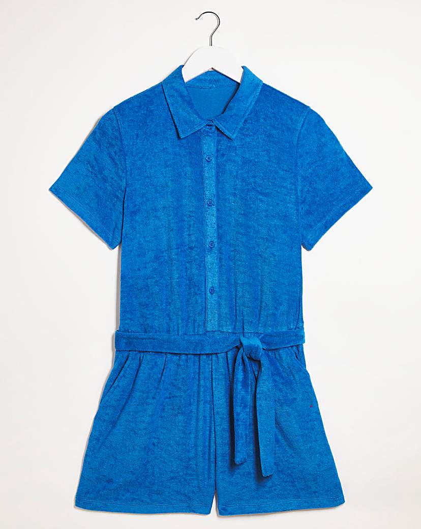 Cotton Towelling Playsuit