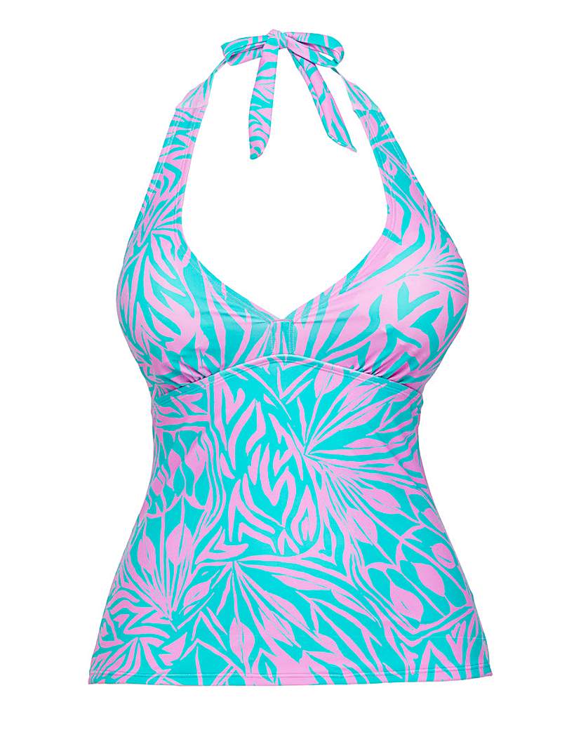 Mix And Match Halterneck Tankini Top