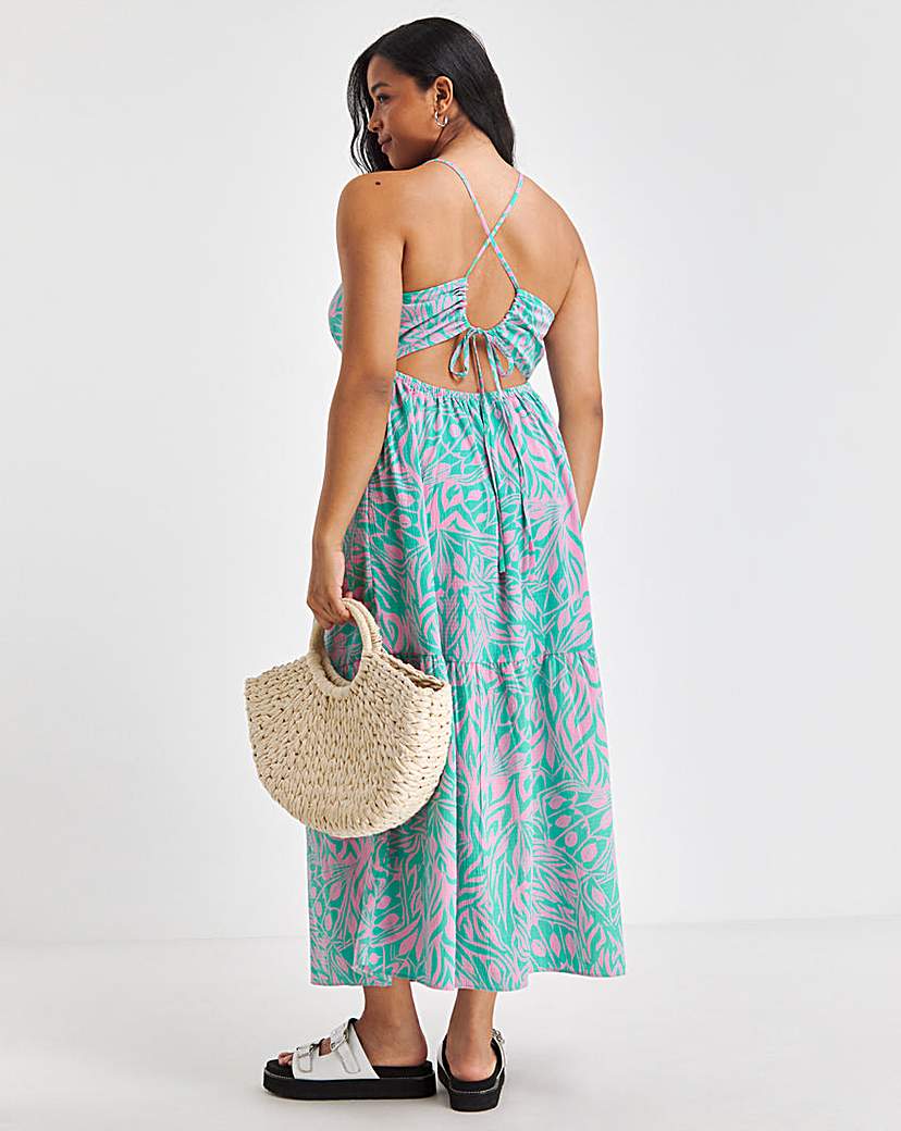 Butterfly Maxi Beach Dress