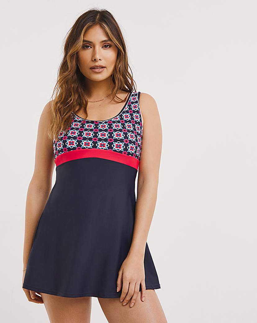 Sports Swimdress With Shorts Attached