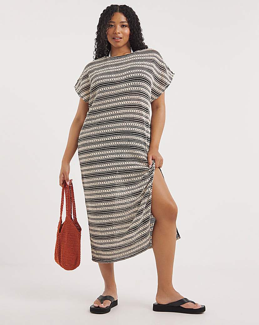 Roma Crochet Maxi Beach Dress