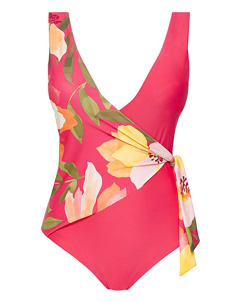 Hawaii Wrap Front Swimsuit