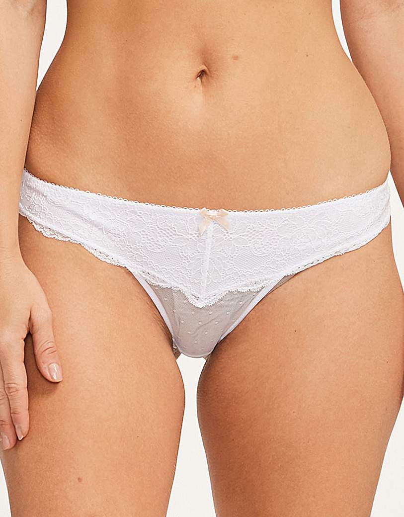 Image of Figleaves Juliette Lace Thong