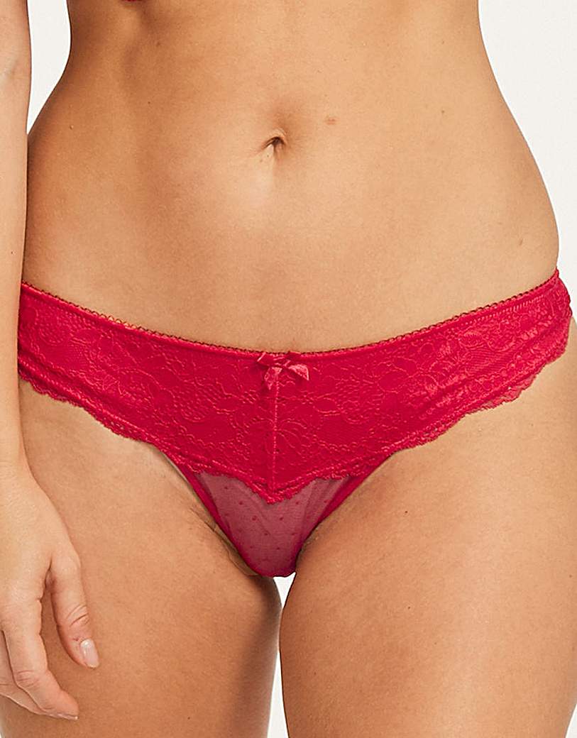 Image of Figleaves Juliette Lace Thong