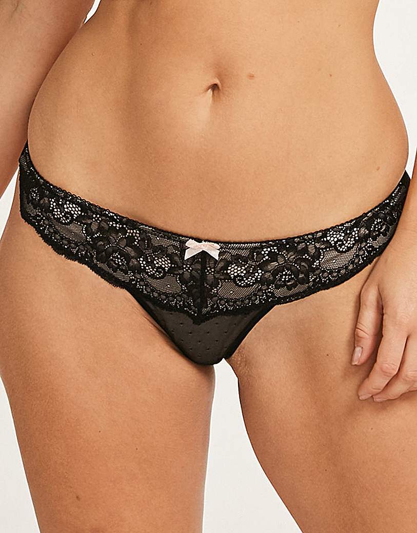 Image of Figleaves Juliette Lace Thong