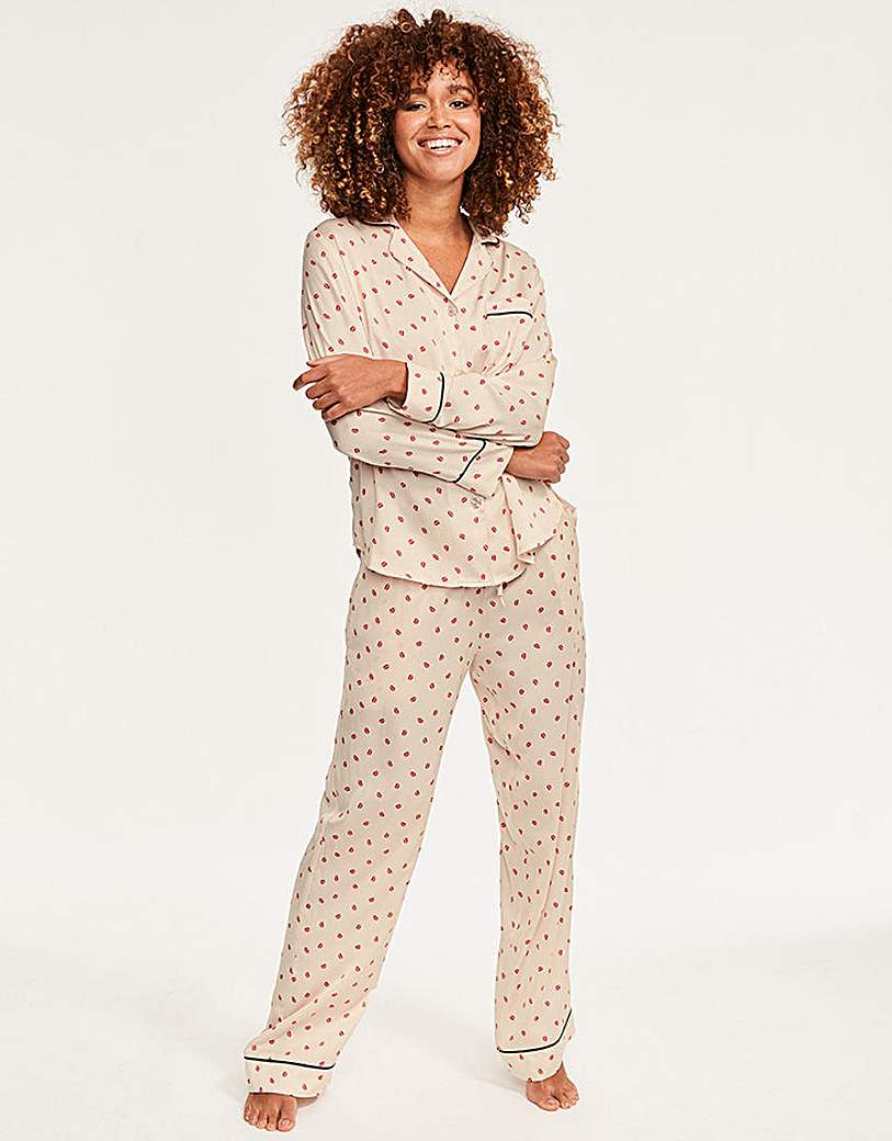 Image of DKNY Read My Lips PJ Set