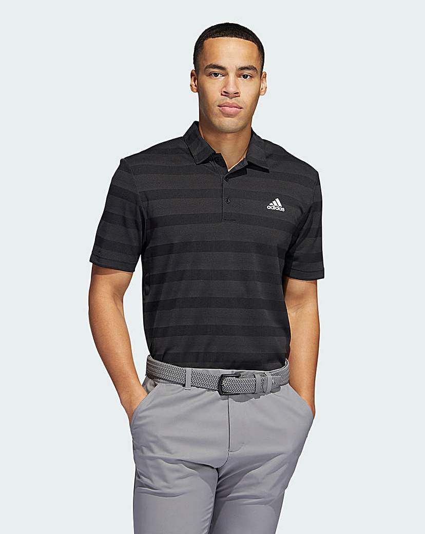 adidas Golf Stripe Primegreen Polo