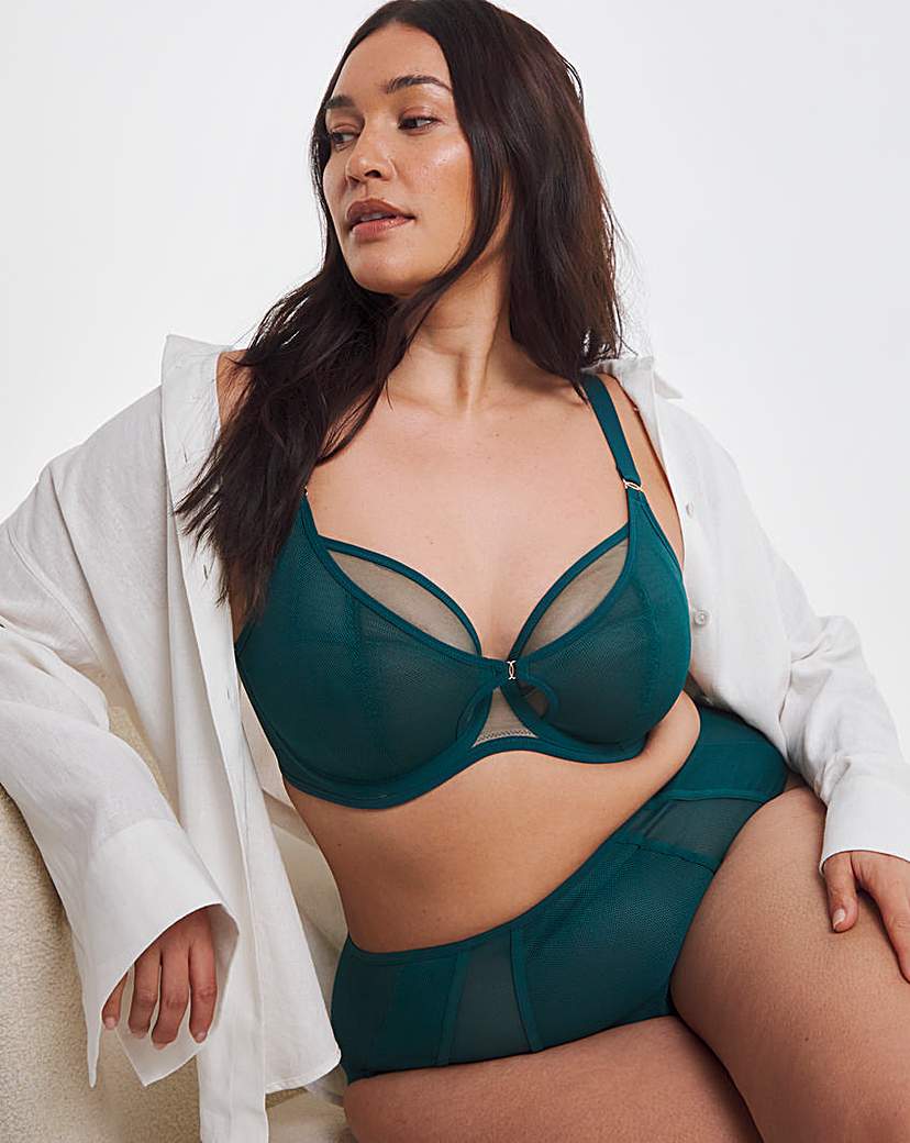 Elomi Kintai Plunge Wired Bra Deep Teal