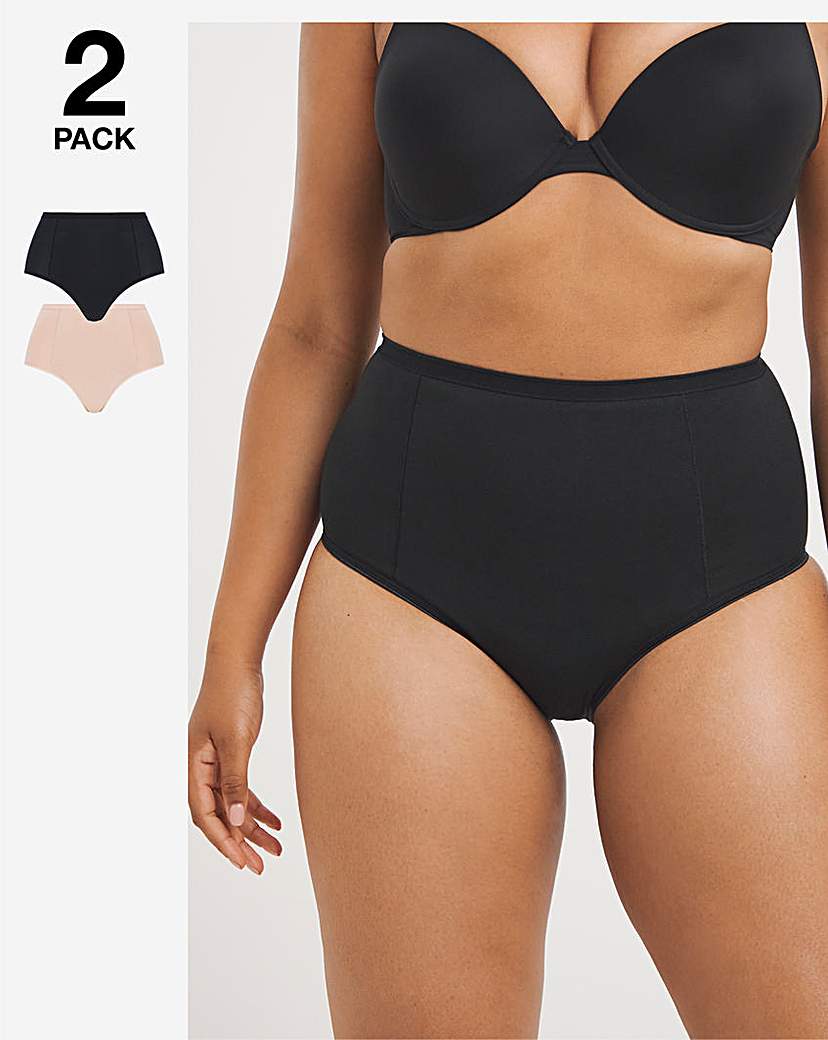 Larekius® Everyday Tummy Control Underwear Thong ( Pack of 2)