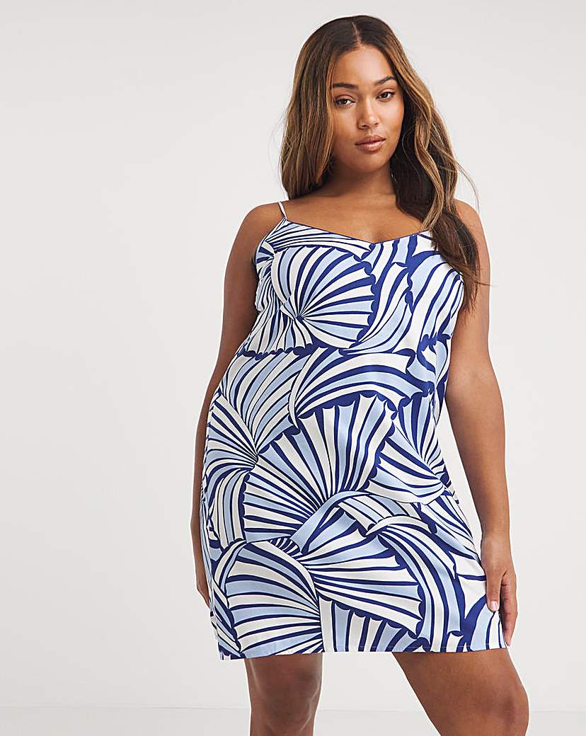 Cyberjammies Strappy Chemise Geo Print